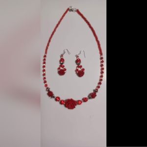 COPY - Hand made necklace and earrings